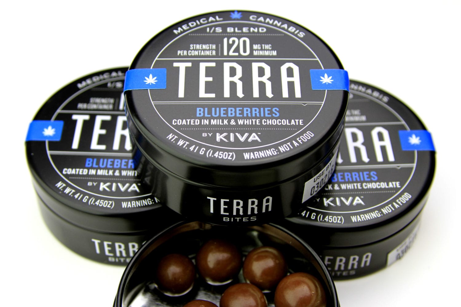 Buy Kiva Terra Bites Blueberry Online